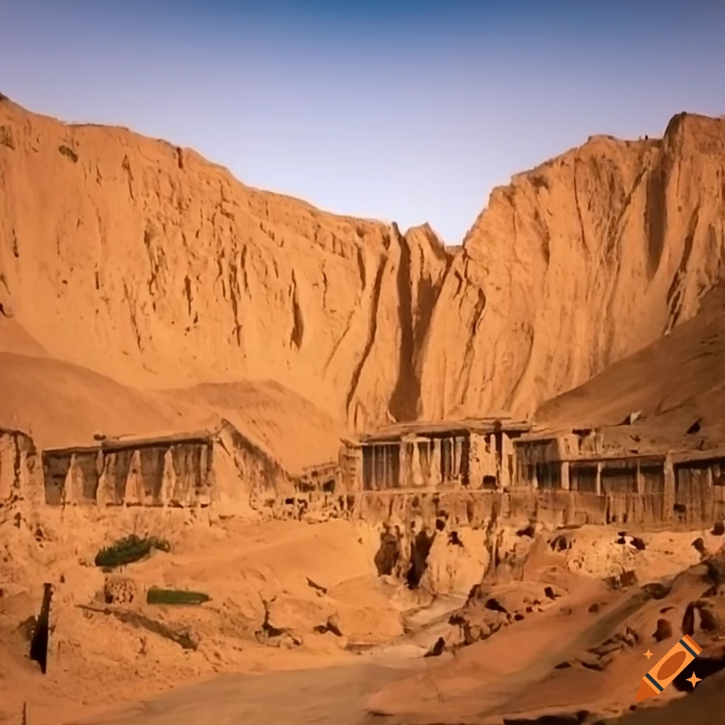artistic depiction of Izeh, Iran