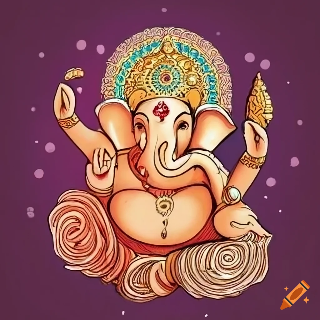 Ganesh Draw Vector Images (over 600)