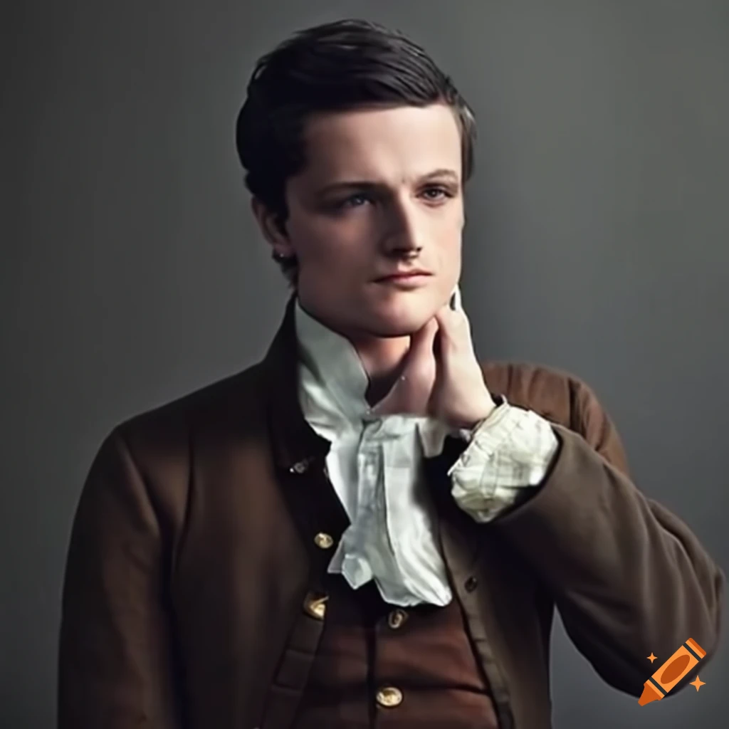 Josh hutcherson in thomas jefferson costume