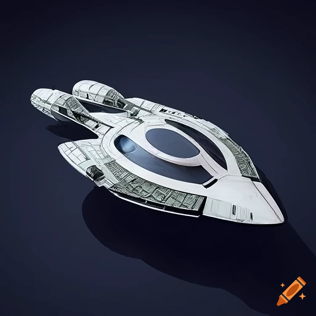 solarpunk-inspired starship for exploration and living