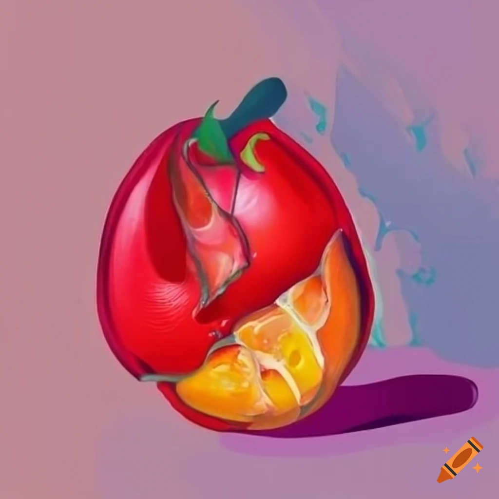 Exotic fruit with gelatinous filling