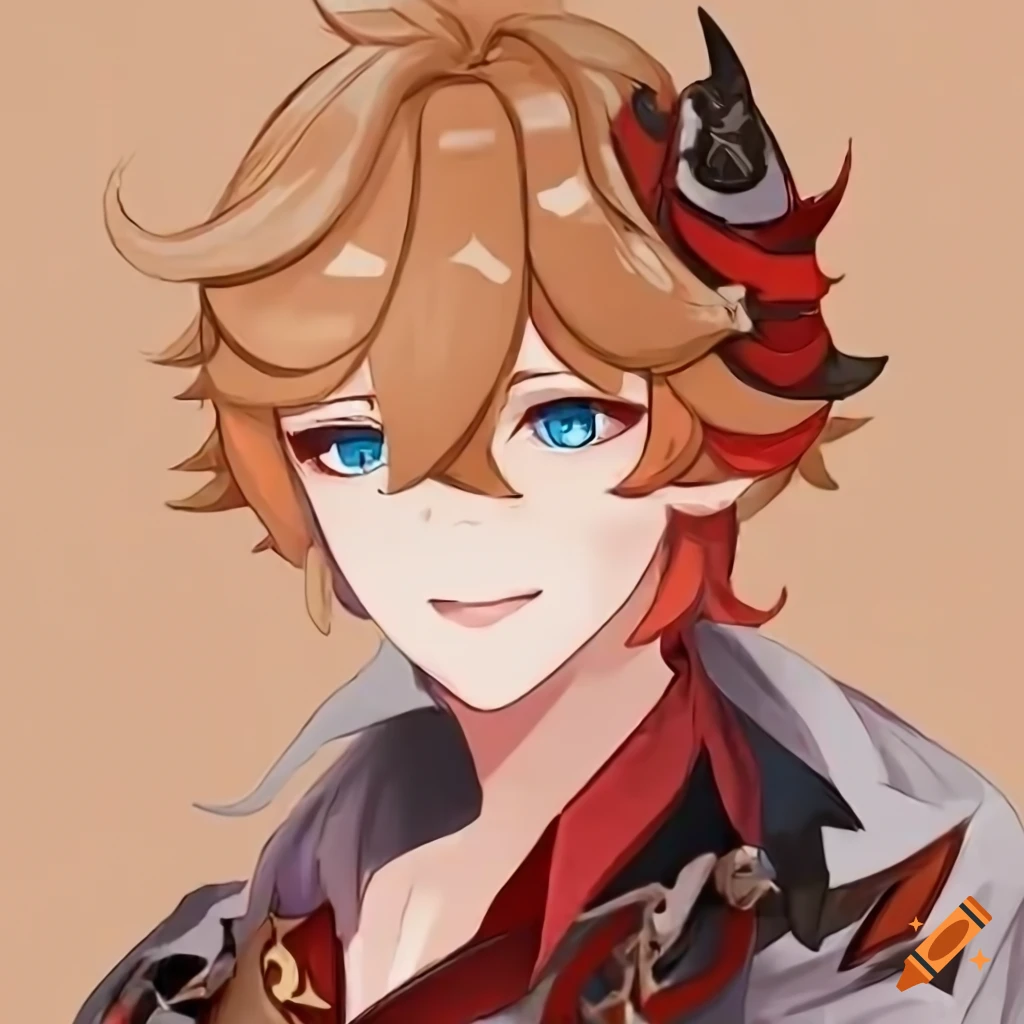 Ginger character from genshin impact game