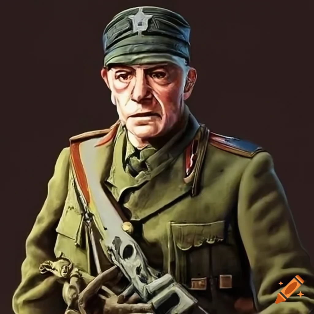 soldier-of-world-war-ii-on-craiyon