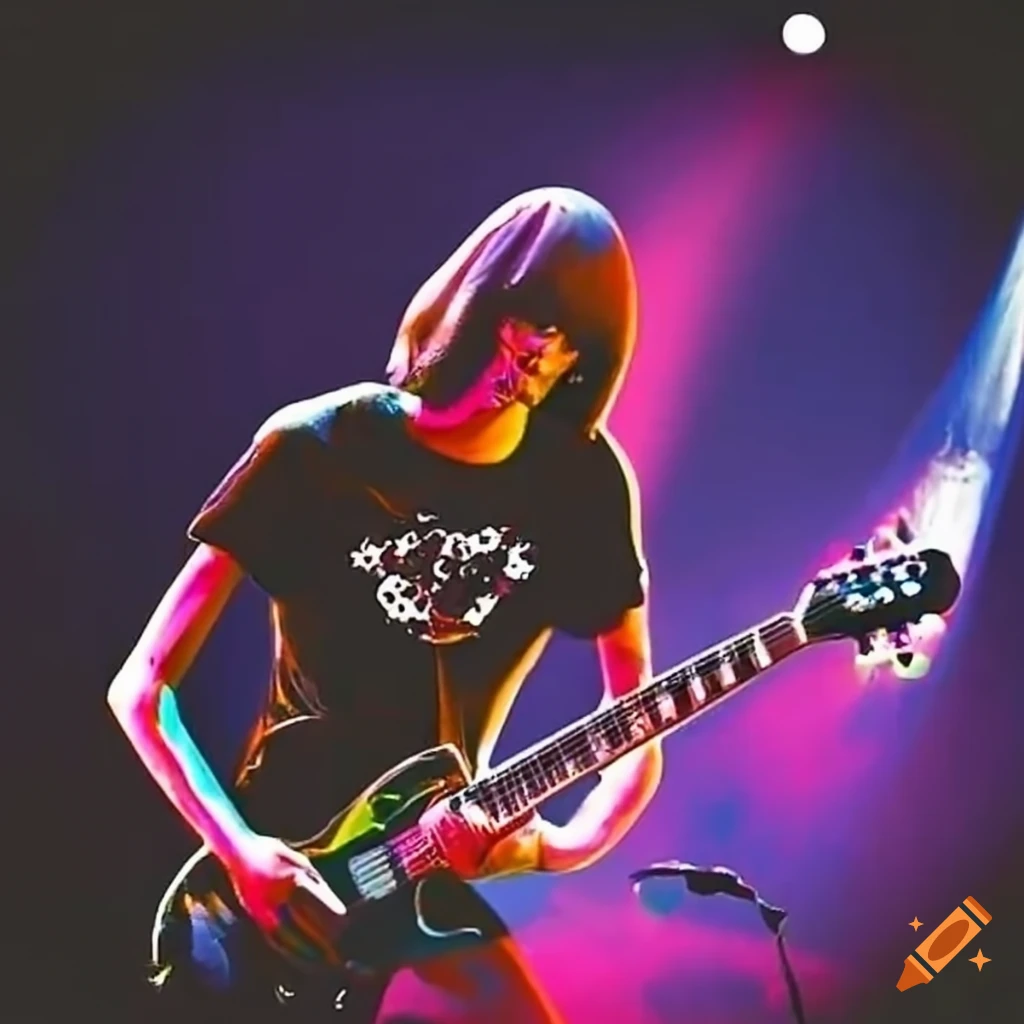 Ramones performing live on stage