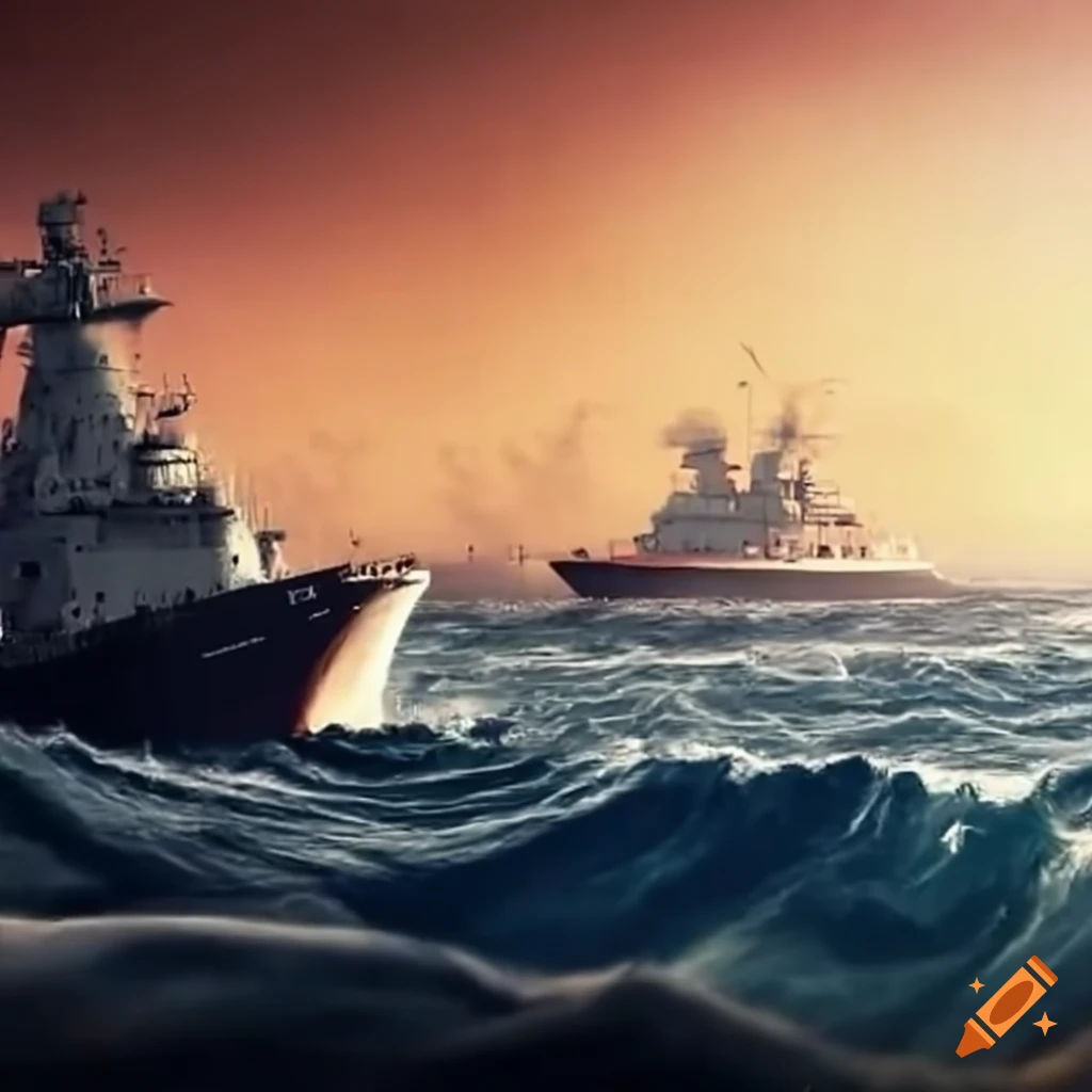 image related to maritime warfare between China and the United States