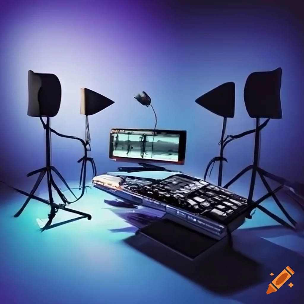 Multimedia studio on Craiyon