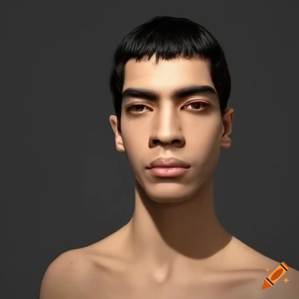 portrait of a man with Arabic features