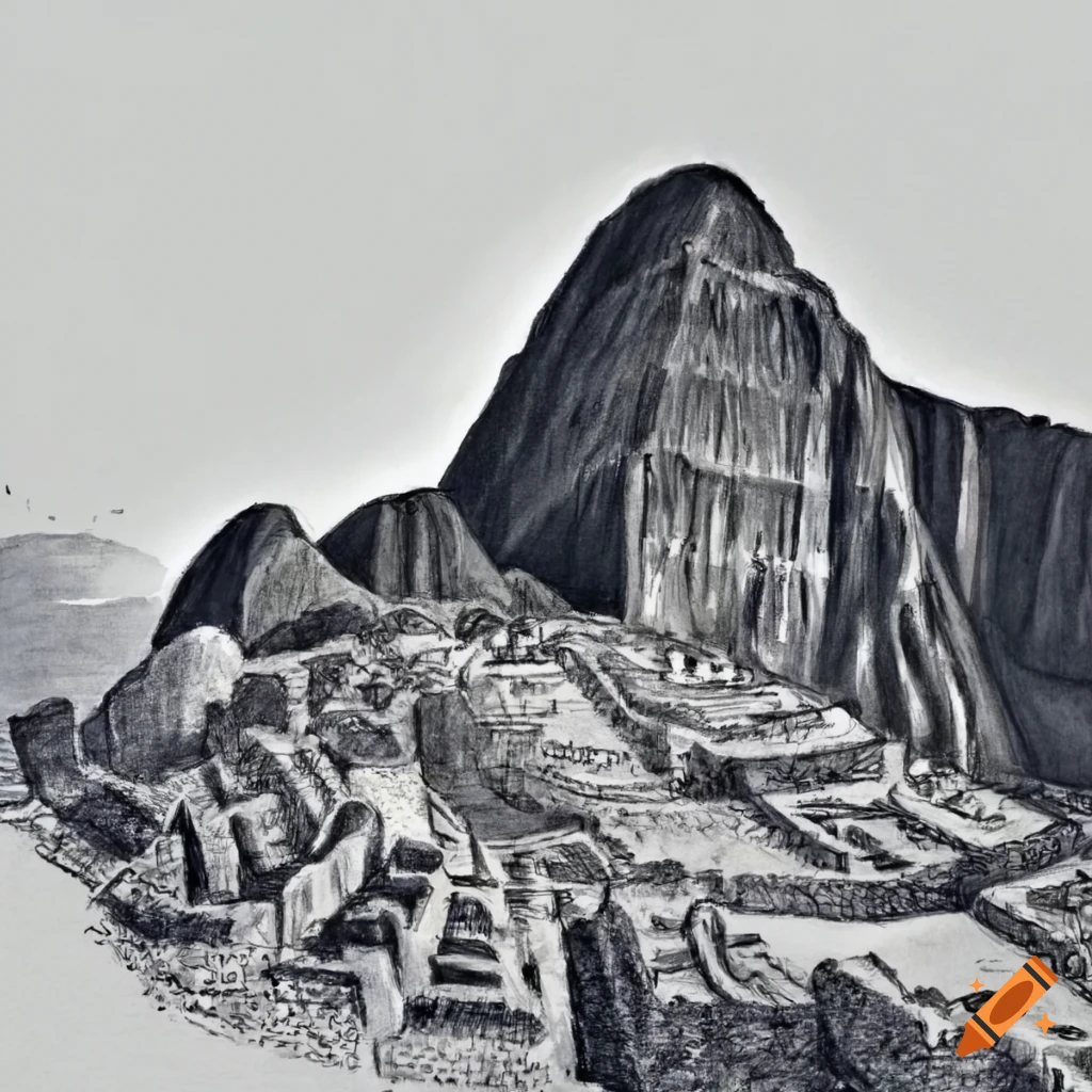 Drawings, «Machu Picchu», Page 435, Art by Independent Artists