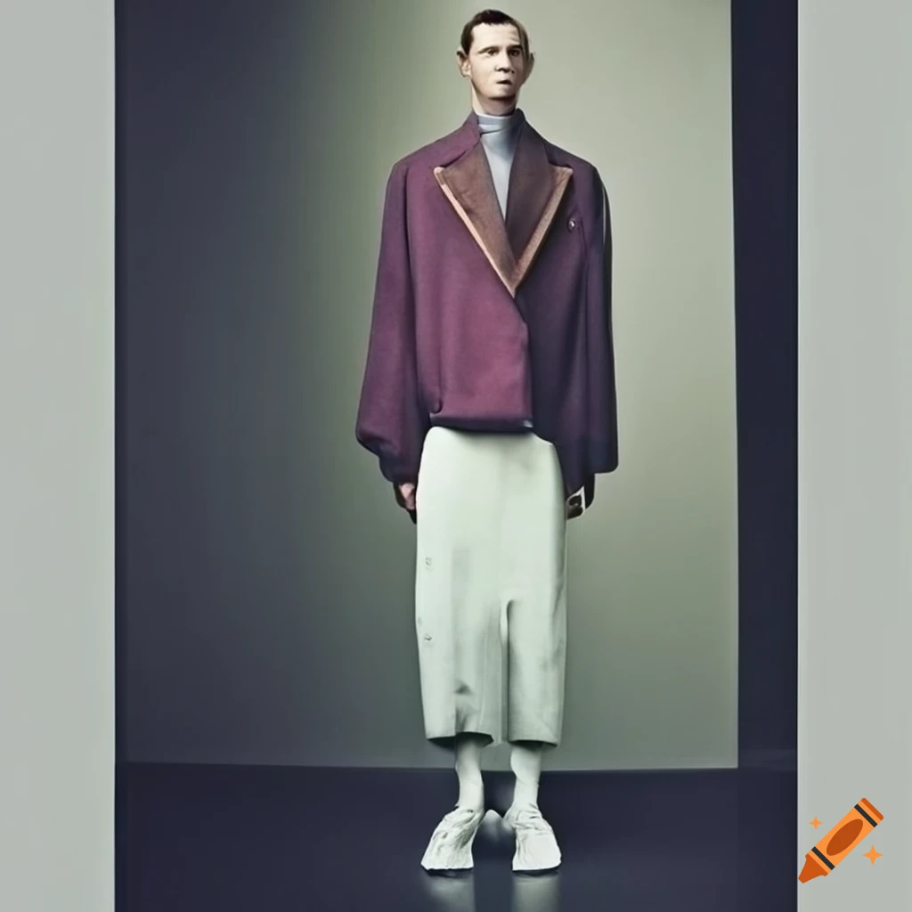 Raf Simons menswear by Irving Penn in high definition