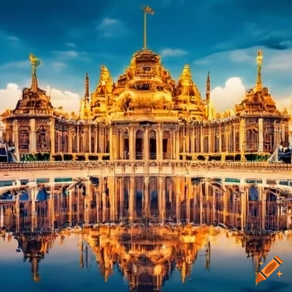 Grandiose sunshine palace