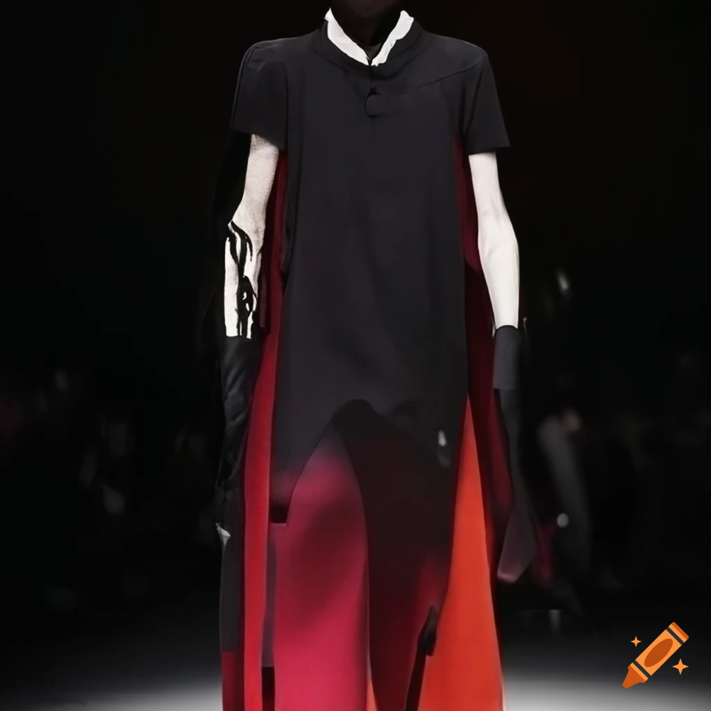 Raf Simons laser cut menswear by Irving Penn in full color HD