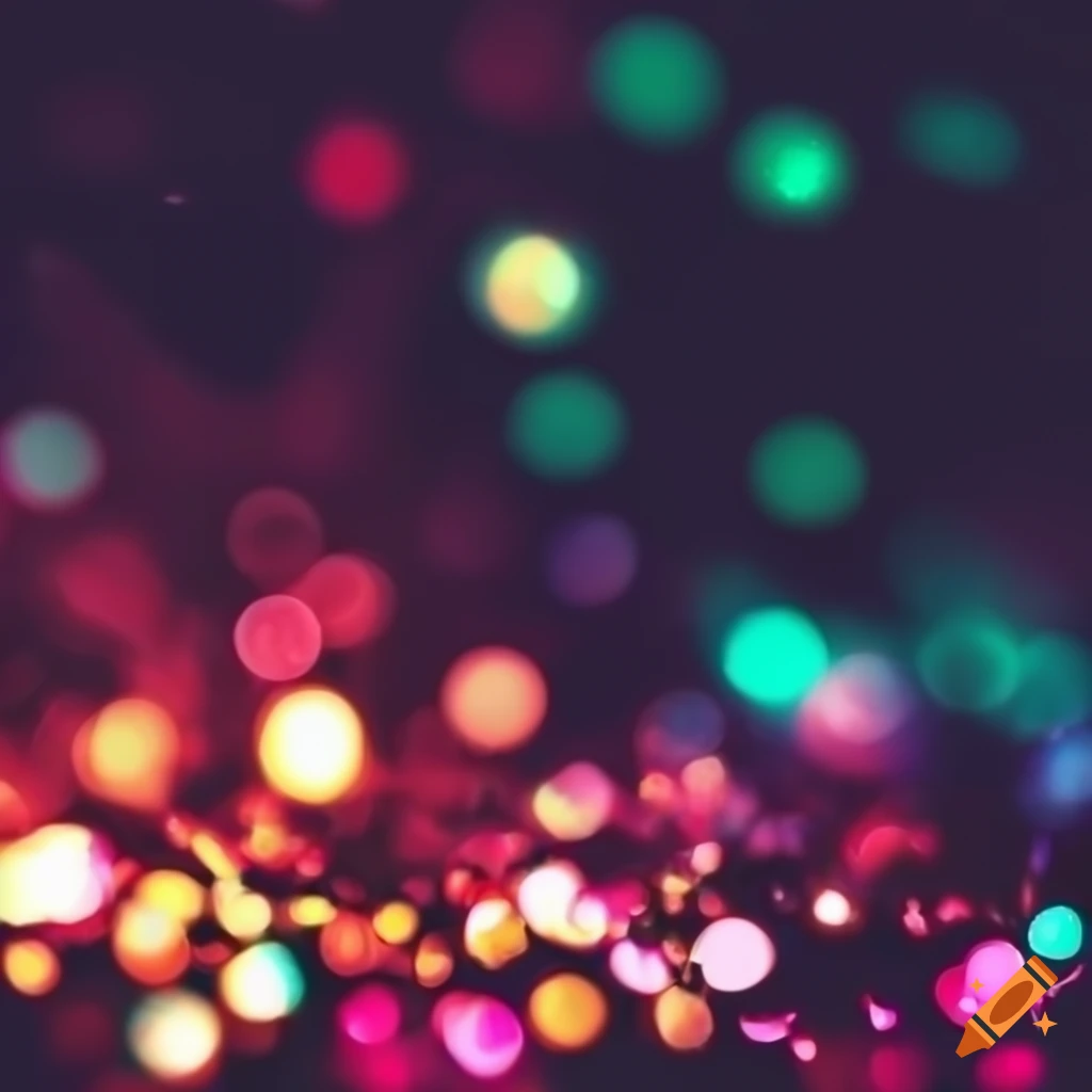 Bright glitter bokeh background