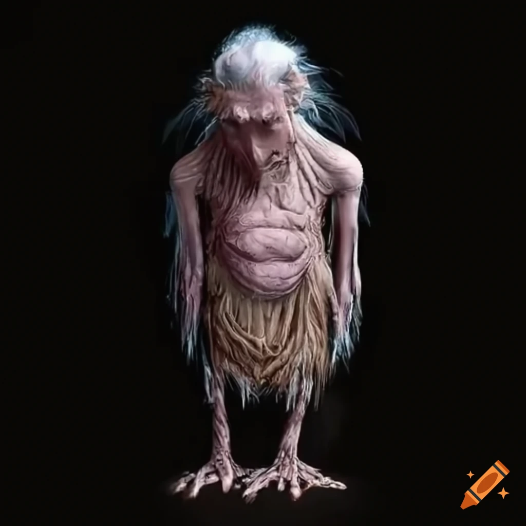Illustration of 2 foot tall beings, resembling mountain spirits