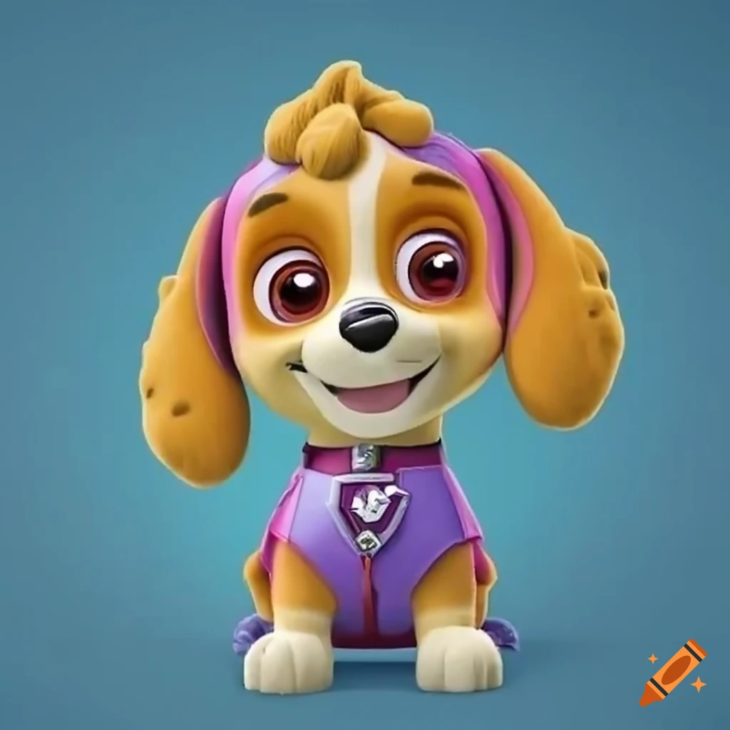 picture of Puppy Skye from Paw Patrol