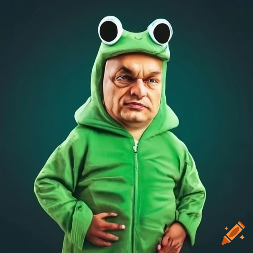  Man in frog costume