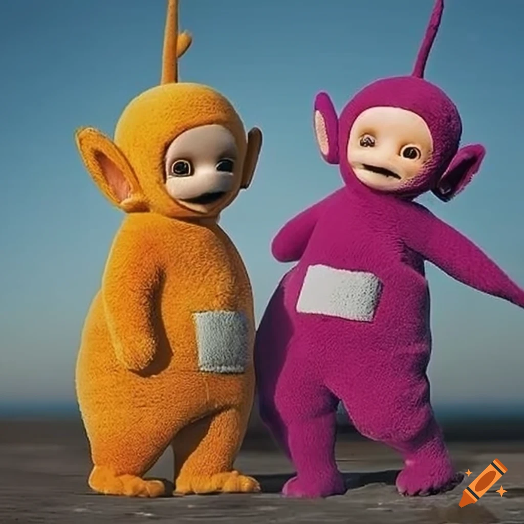 Cute and wacky version of Po, the Teletubbie Pokémon