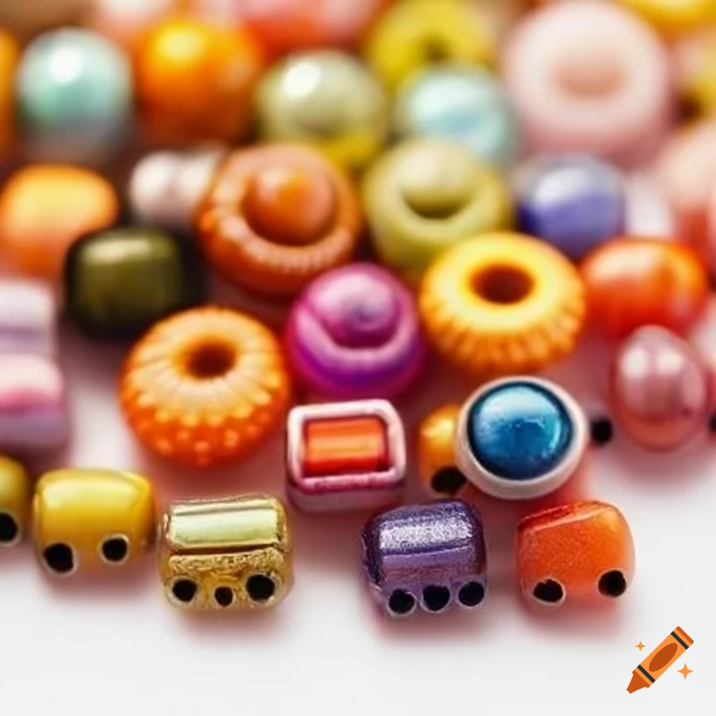 Homepage of a hobby shop selling beads