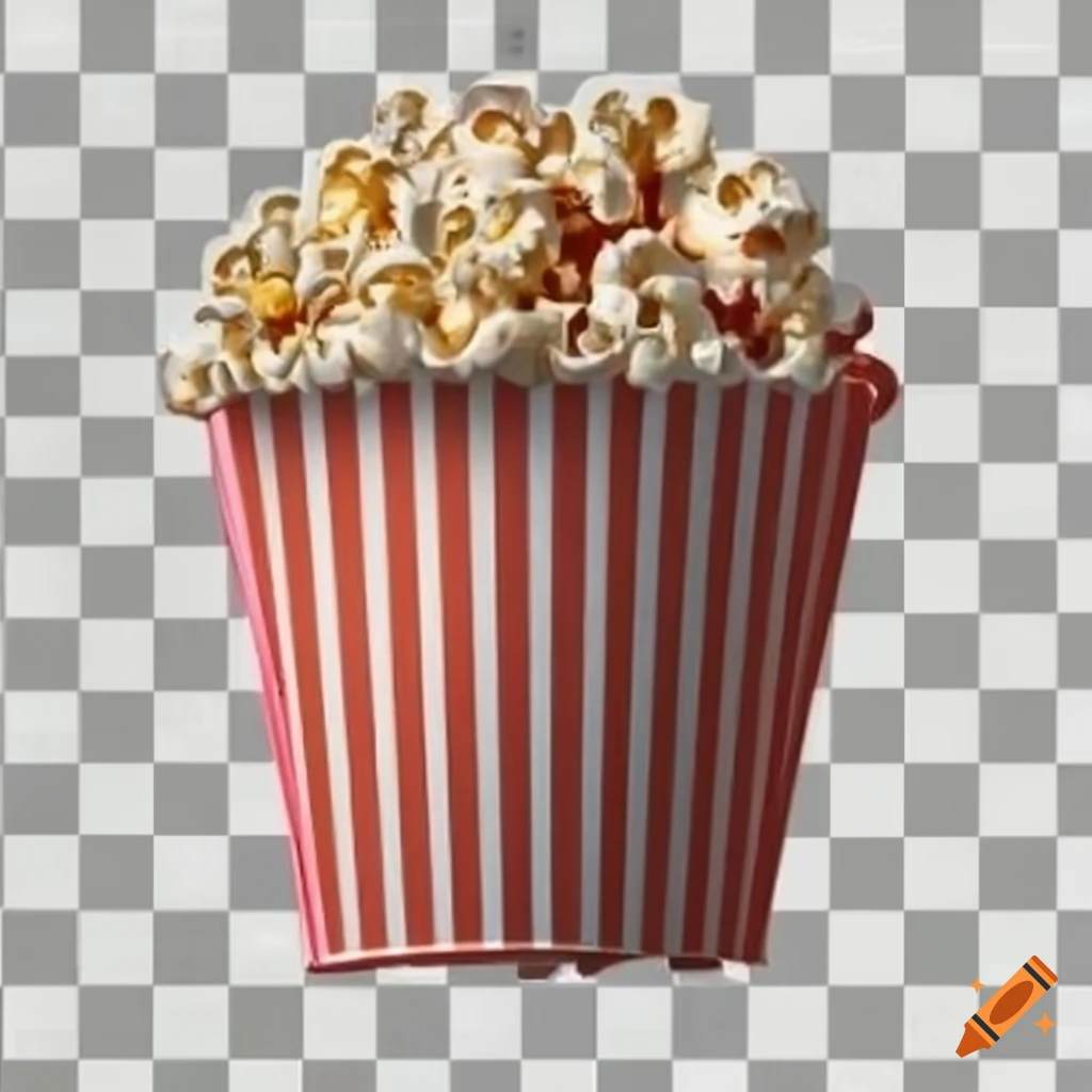 Icon popcorn bucket cinema PNG