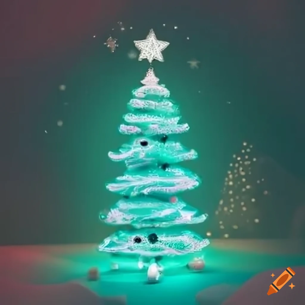 Tic tok christmas tree