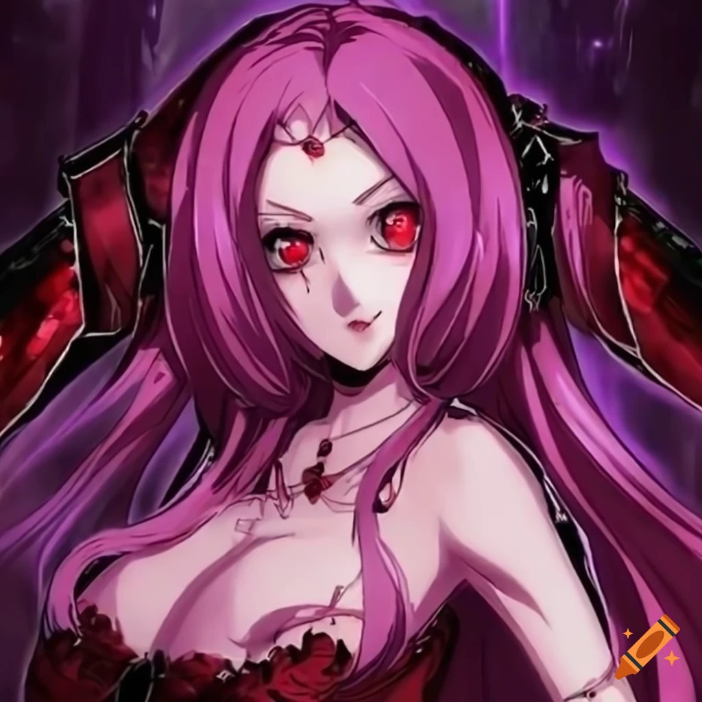 Anime game show host with a sinister vibe