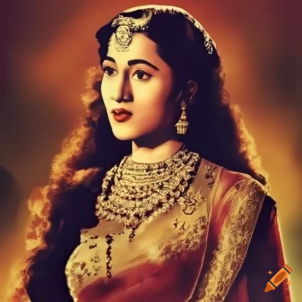 Elegant poster of mughaleazam movie 1960 featuring the iconic