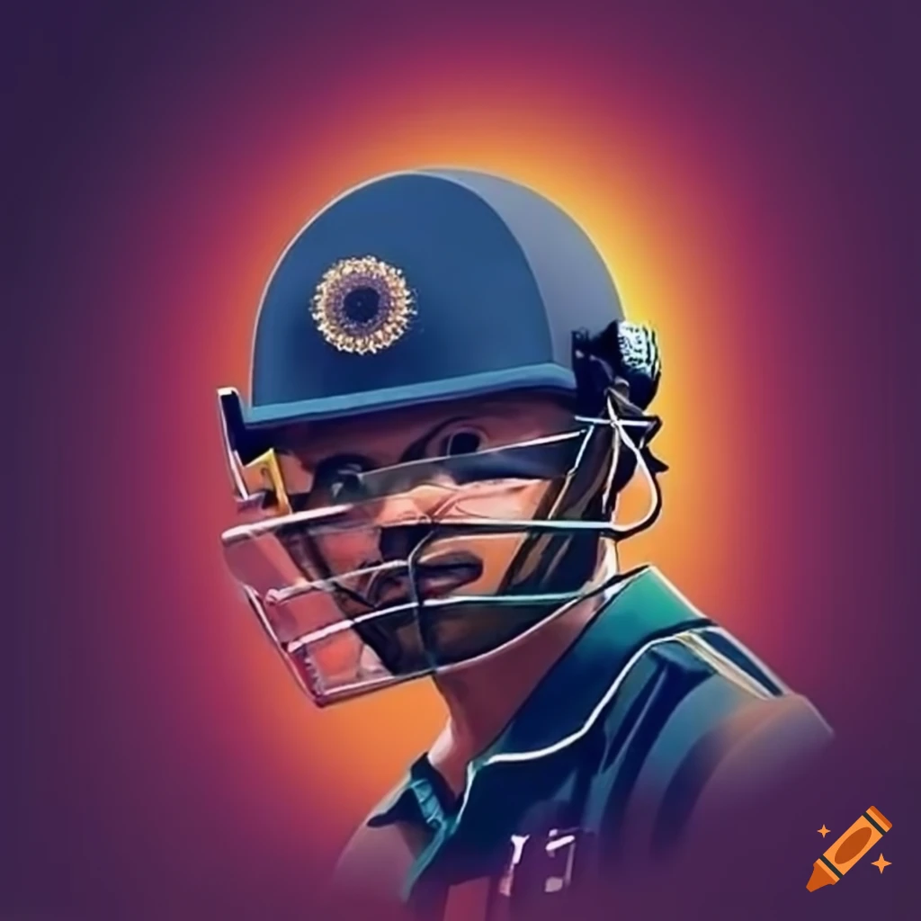 Passionate cricket fan upset looking at BCCI logo
