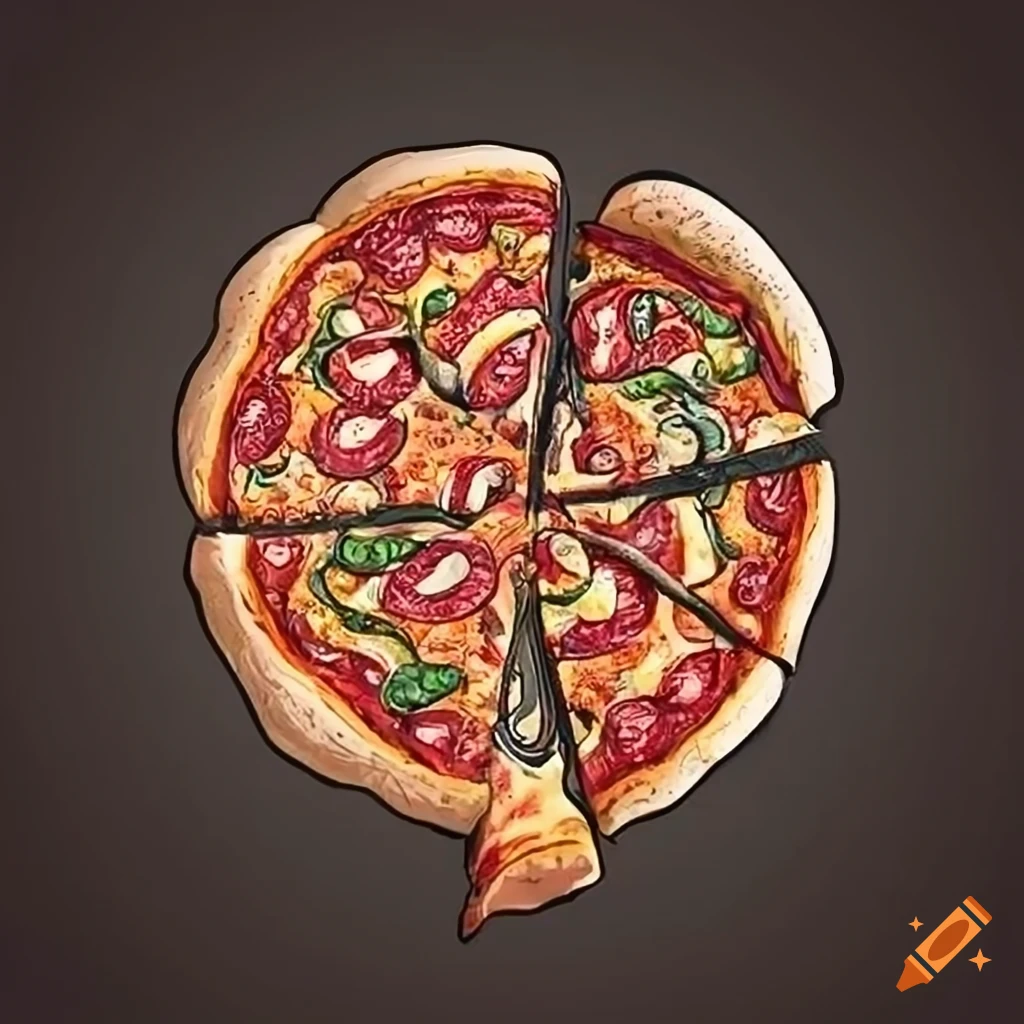 Pizza t-shirt design for pizza enthusiasts on Craiyon