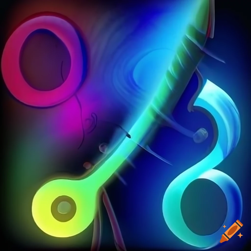 Musical note avatar capturing passion and creativity