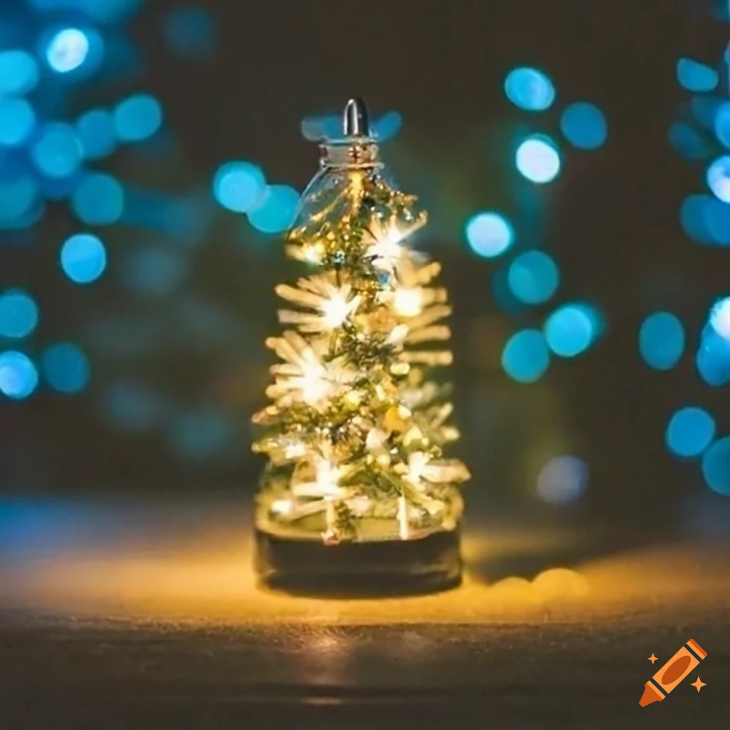 small-christmas-tree-with-lights-in-a-jar