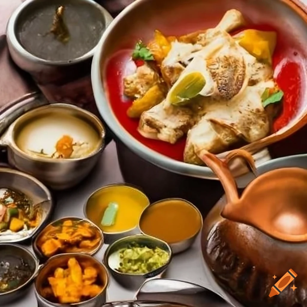 Delicious and flavorful Indian cuisine dish