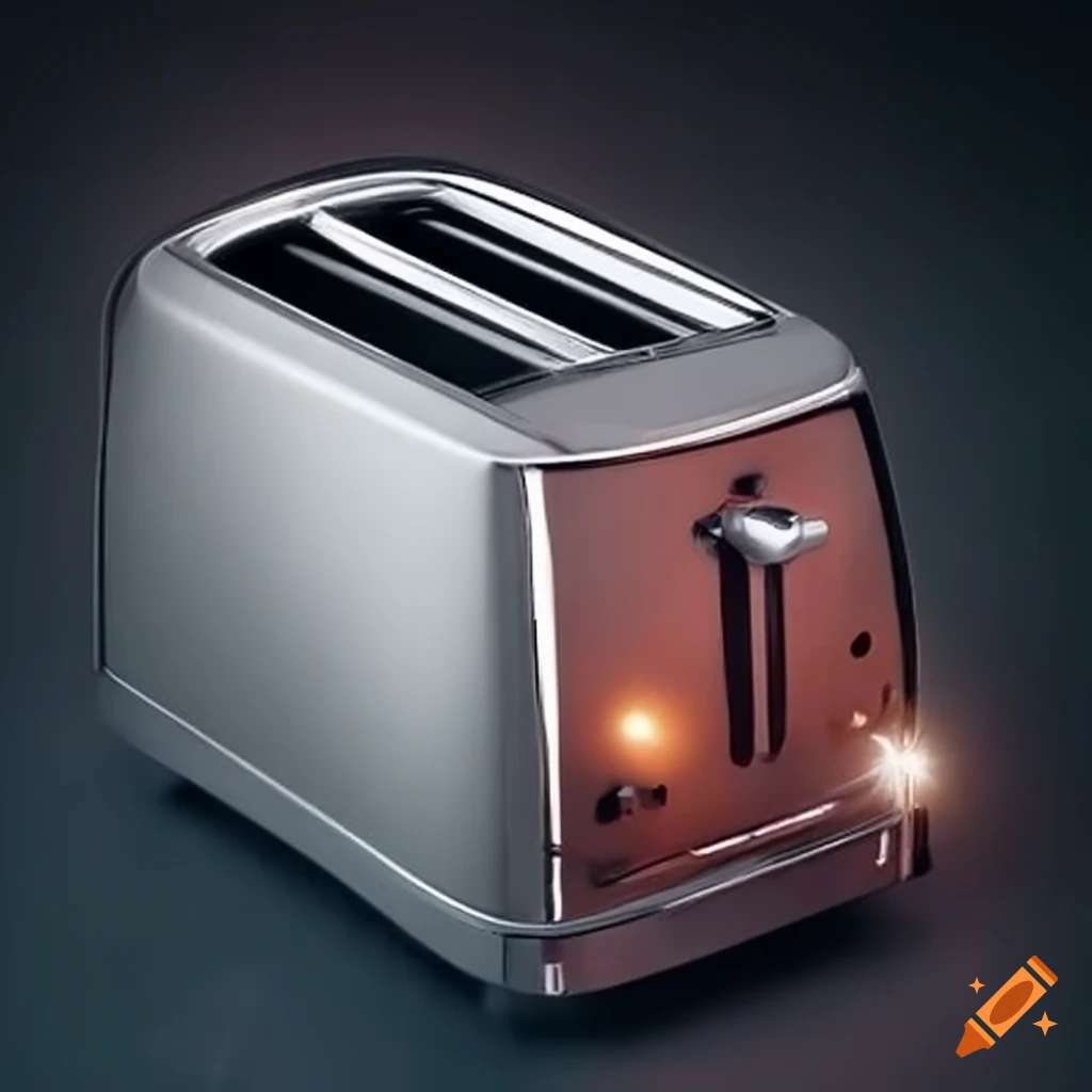 Full metal toaster on Craiyon