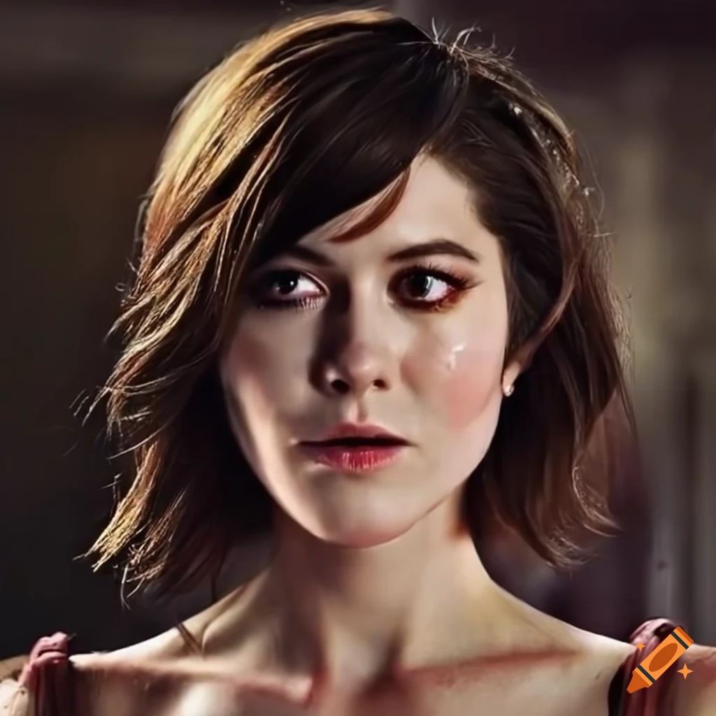 Mary Elizabeth Winstead in a horror expression
