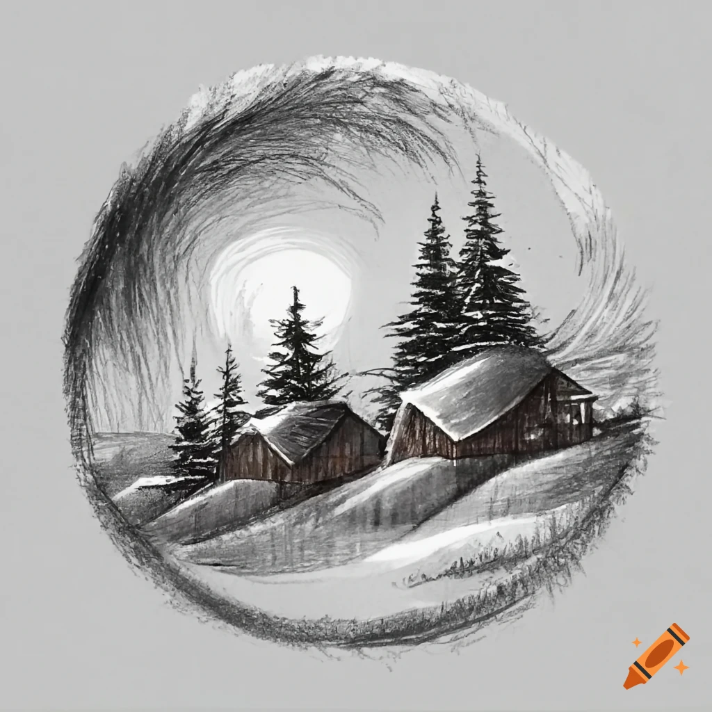 Winter Snow', draw and paint, colors, love four seasons, bonito,  attractions in dreams, HD wallpaper | Peakpx