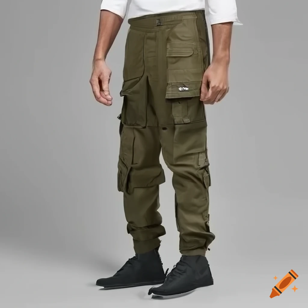 Cargo utility pants on Craiyon