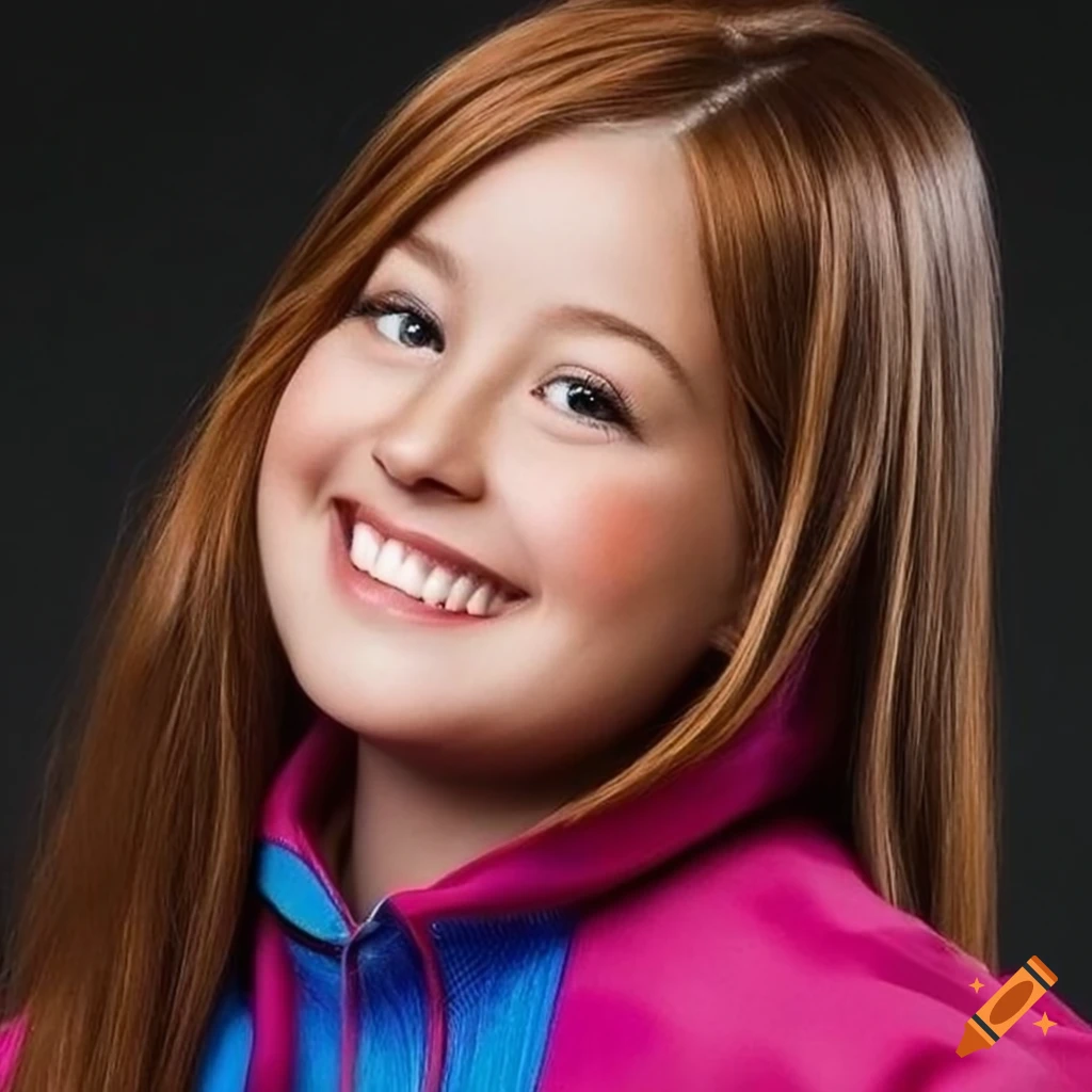 Detailed portrait of mabel pines in highresolution 4k on Craiyon