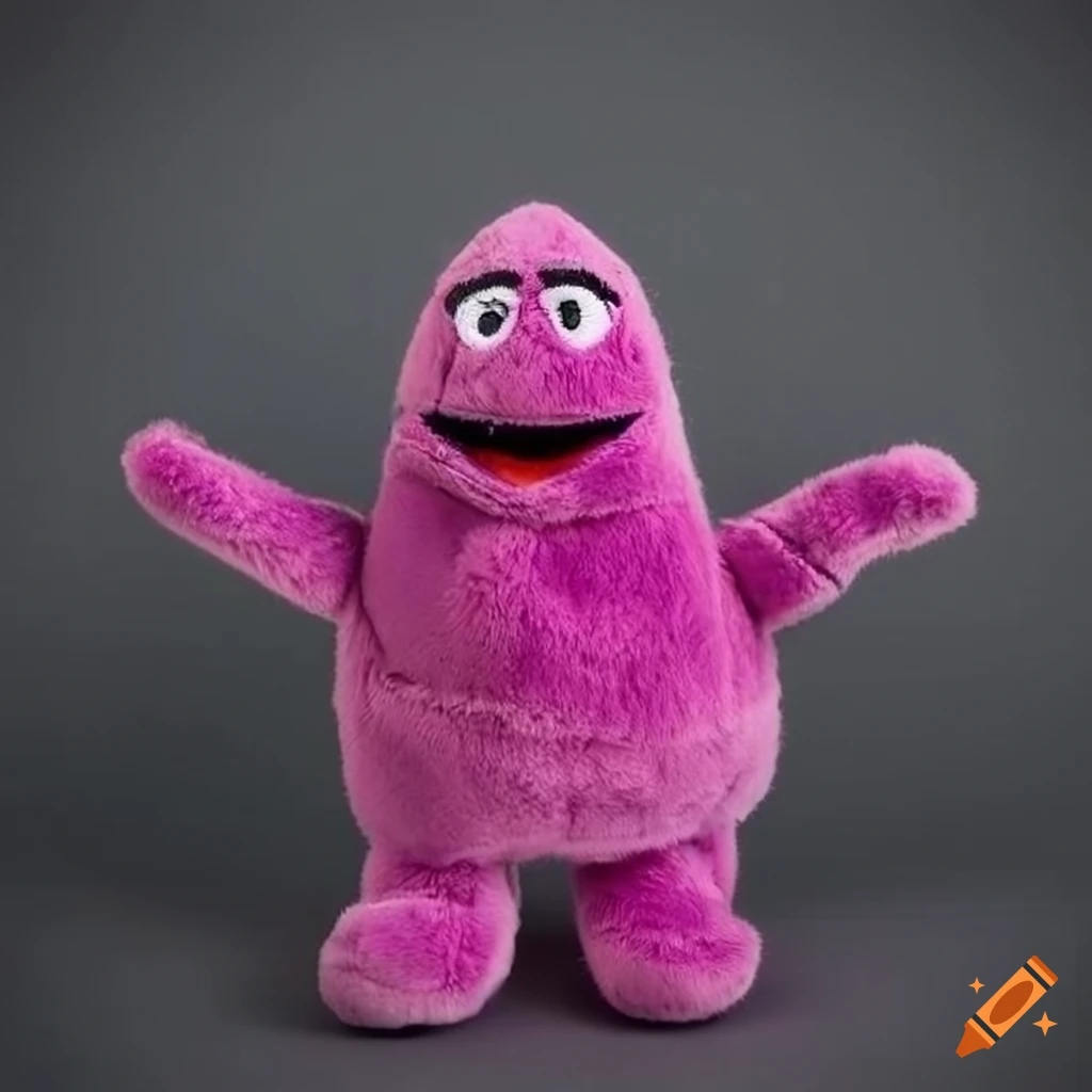Plush grimace