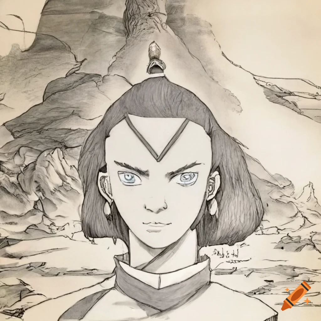 Avatar The Last Airbender Aang Momo drawing painting wall art pop anime  print | eBay
