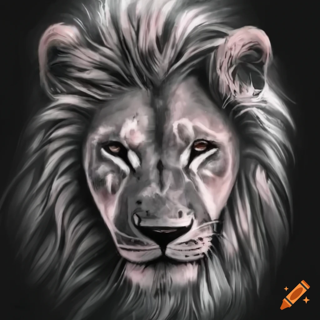 Lion Head Tattoo Stock Photos and Images - 123RF