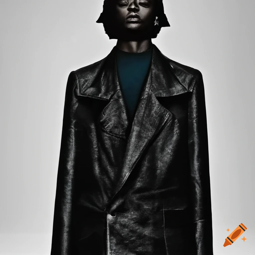Raf Simons laser cut menswear, Irving Penn HD full color photo