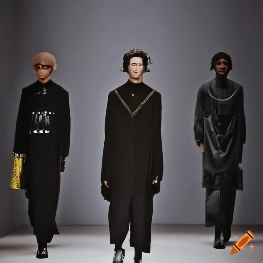 Raf Simons laser cut menswear in high definition