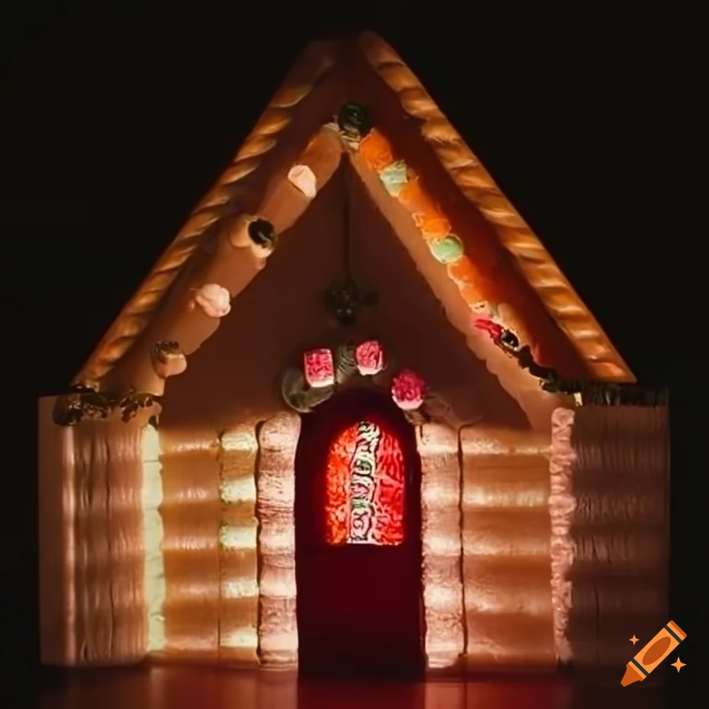 Candy house on Craiyon