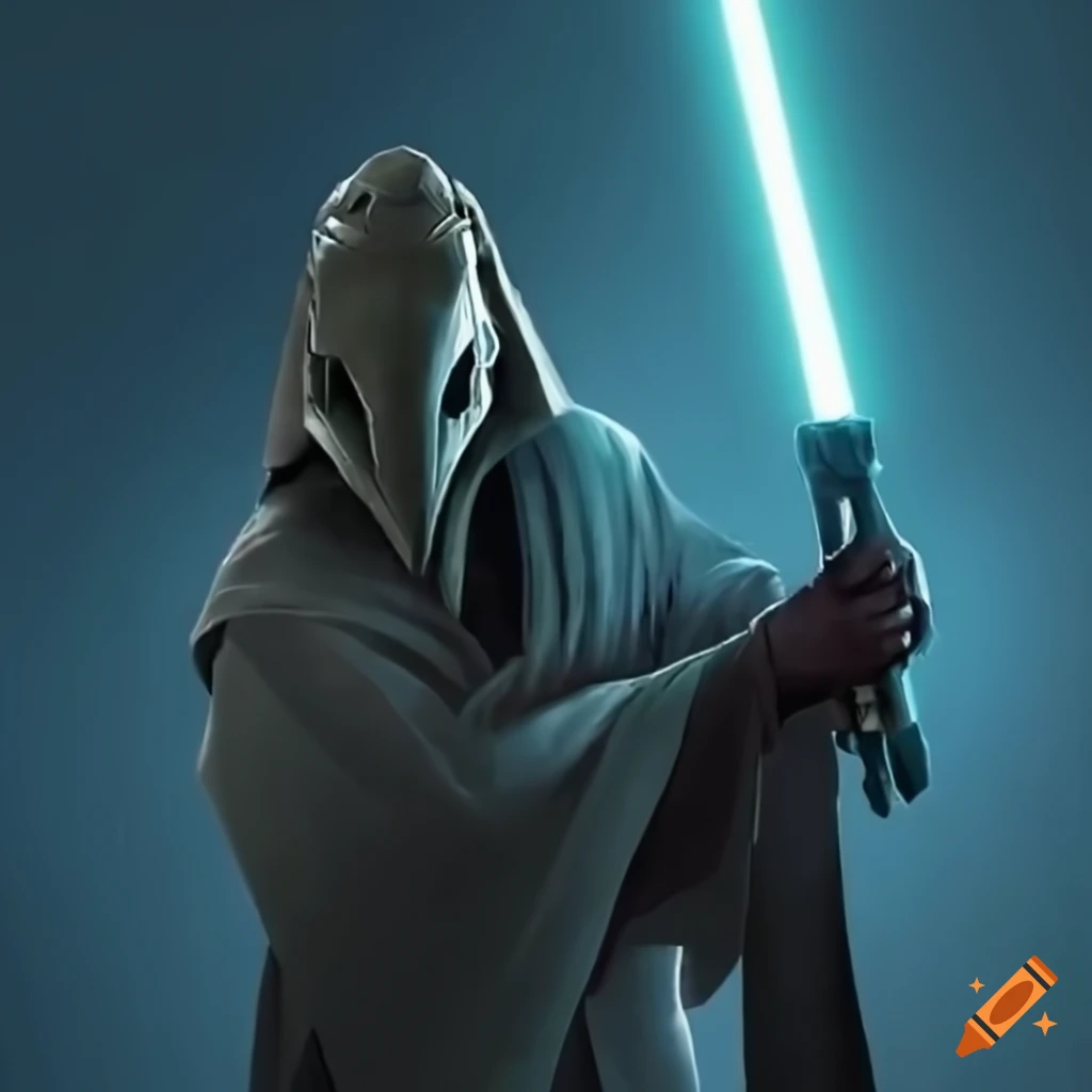 Corellian jedi guarding the ancient chamber of the jedi temple with