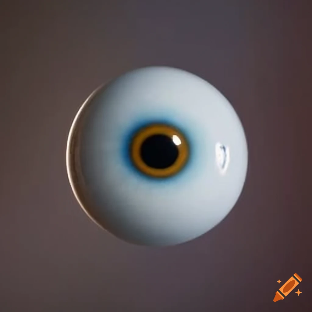 Floating eyeball on Craiyon