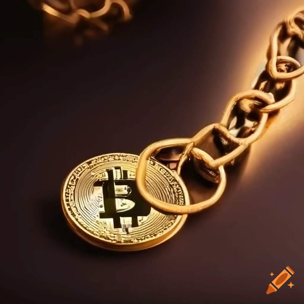 Bitcoin chain on Craiyon