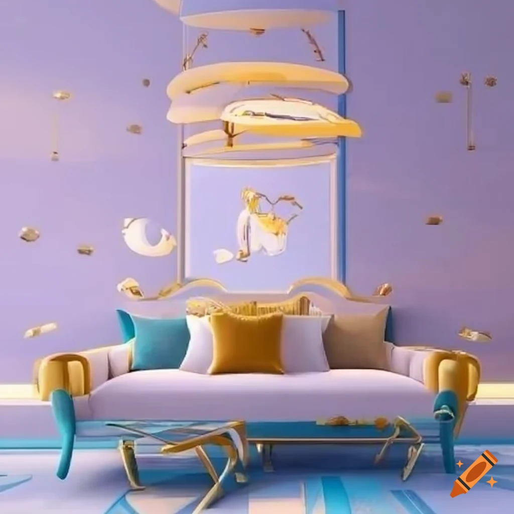 Luxury interior design in Dubai with friendly light colors and sunshine