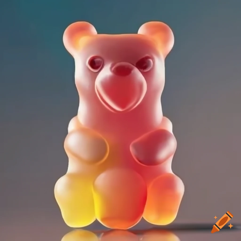 Gummy bear eating another gummy bear