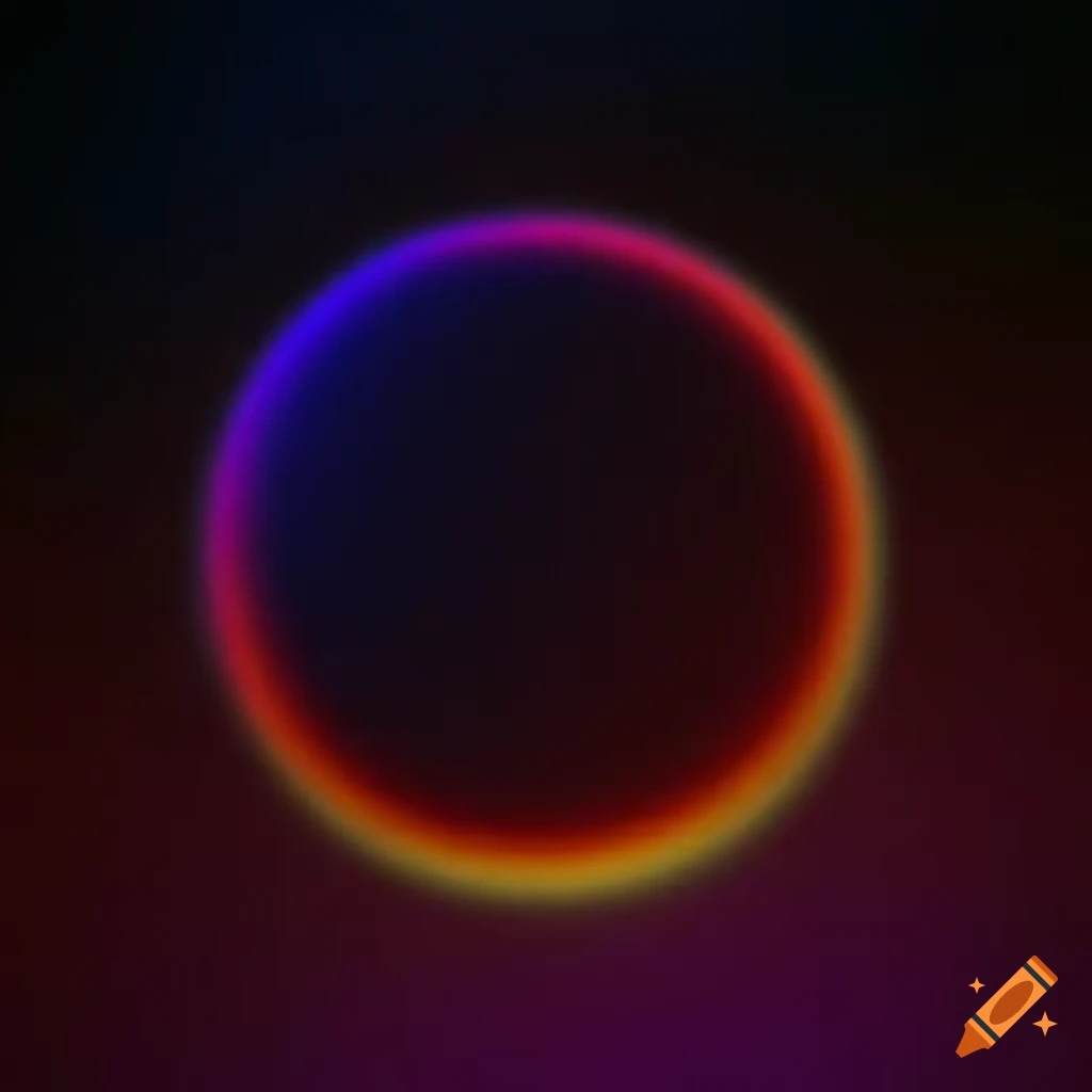 Visually striking image with a cool gradient color scheme and vibrant bubbles