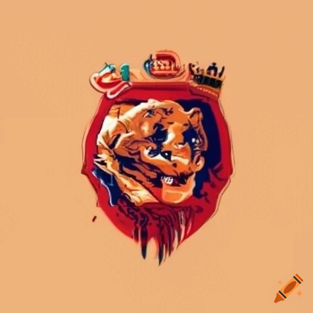 Sports memorabilia company logo on Craiyon