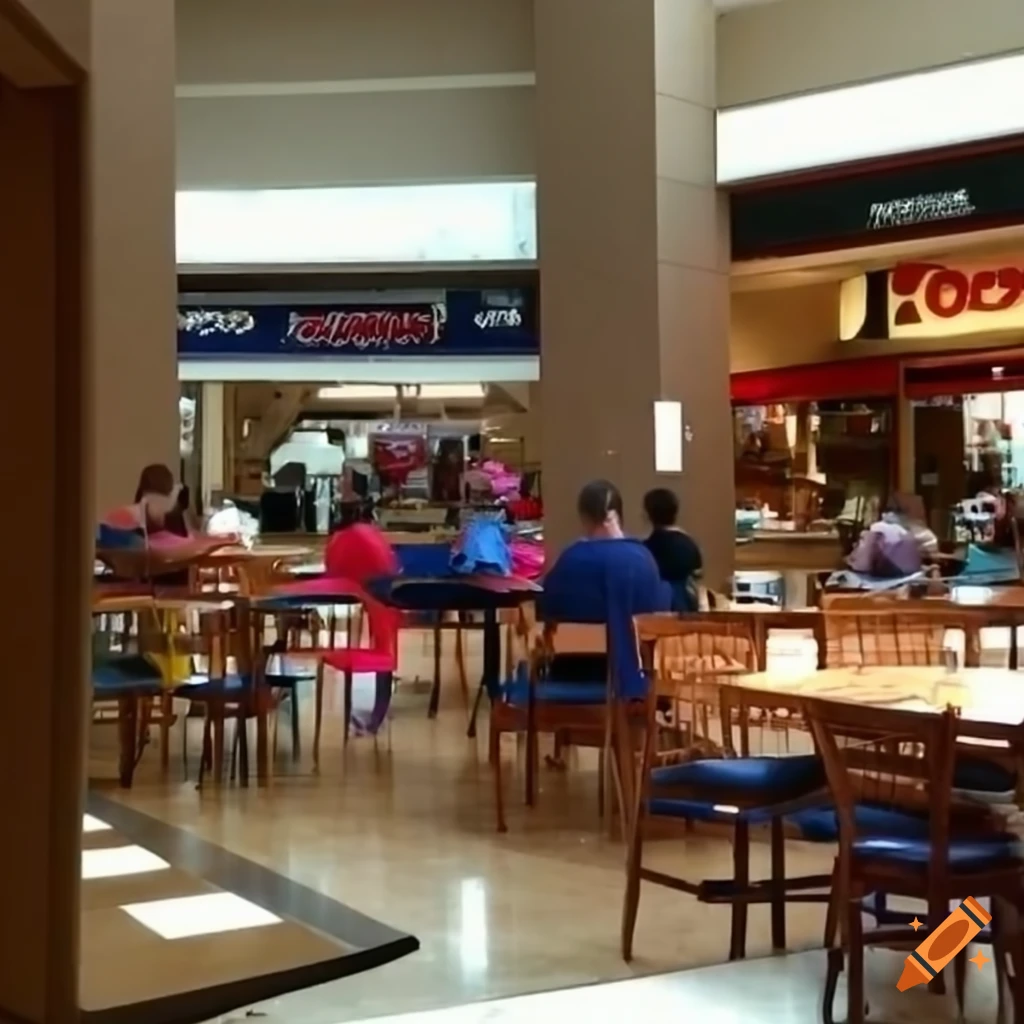 Ford city mall food court on Craiyon