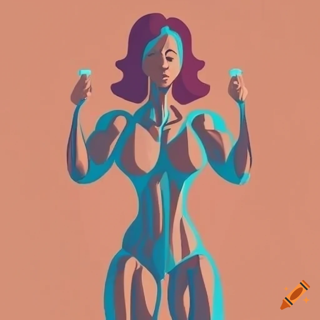 Stylized Icon Of Women s Body Muscles On Craiyon stylized-icon-of-women-s-body-muscles-on-craiyon